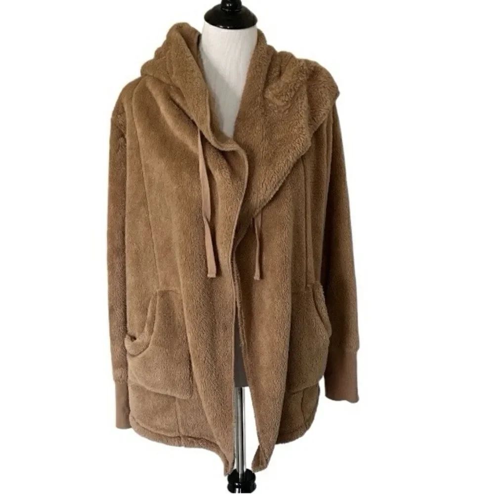 Jolt ⚡️Women’s Teddy Open Hooded Jacket size L